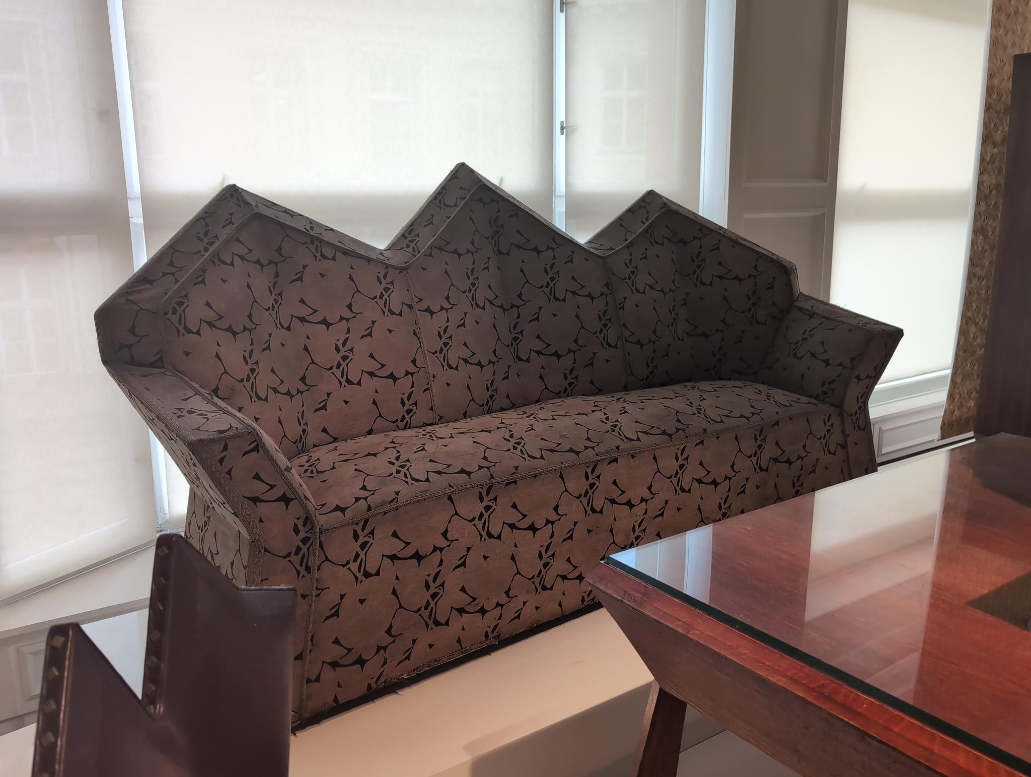 Czech Cubist couch