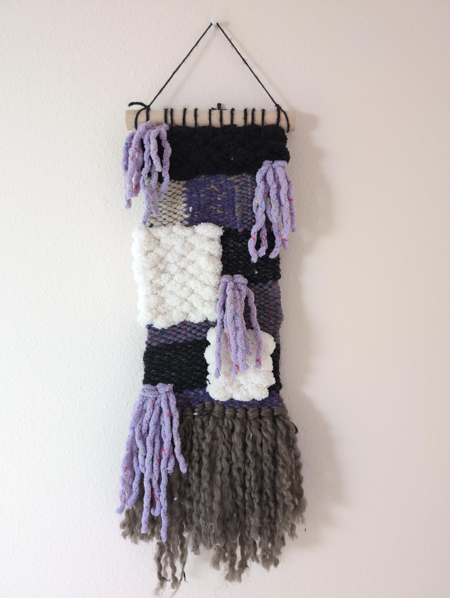 Vulfmon inspired mini purple weaving
